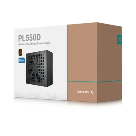 DEEPCOOL PL550D 550 WATT ATX 3.0 80 PLUS BRONZE POWER SUPPLY