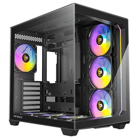 Antec C5 ATX Mid Tower Gaming Cabinet Black without Fans