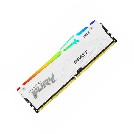 Kingston Fury Beast RGB 32GB (32GBx1) DDR5 5600MHz Desktop RAM (Black) KF556C36BBEA-32