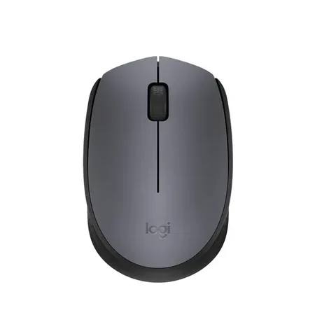 [RePacked] Logitech M170 Wireless Optical Grey Mouse with 2.4 GHz Technology and Ambidextrous Design