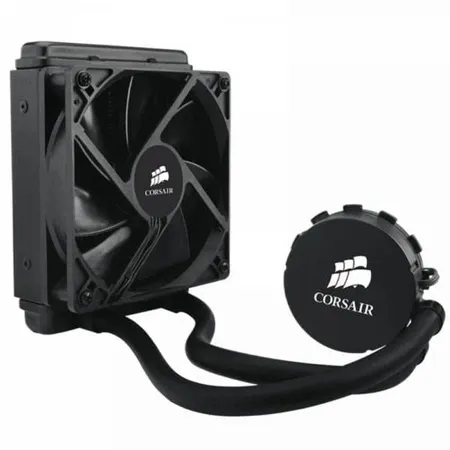 CORSAIR Hydro Series H55 Quite Edition 120mm CPU Liquid Cooler (Black)