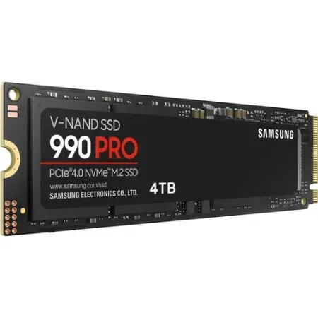 Samsung 990 Pro 4TB M.2 NVMe Gen4 SSD (MZ-V9P4T0BW)