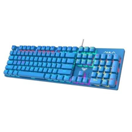 AULA S2022 Mechanical Wired Gaming Keyboard – Blue