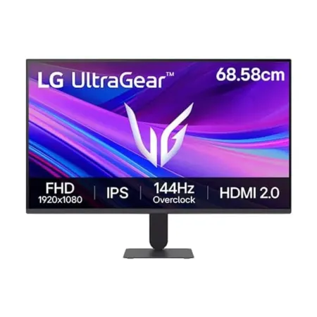 LG UltraGear G4 27G411A-B 27 Inch FHD 144Hz IPS Panel 99% SRGB 5MS AMD FreeSync Gaming Monitor