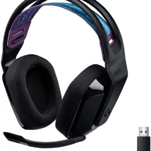 LOGITECH G535 Lightspeed Wireless Stereo Gaming Headphone ( Black ) ( PC / Mobile / Mac )