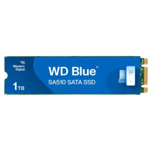 Western Digital 1TB WD Blue SA510 SATA Internal Solid State Drive SSD – SATA III 6 Gb/s, M.2 2280, Up to 560 MB/s