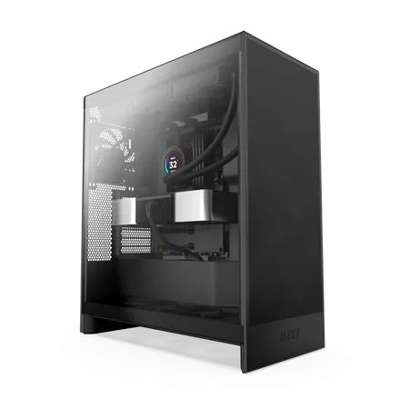 NZXT CHASSIS H SERIES H7 (2024) FLOW WITHOUT PSU BLACK COLOR - CM-H72FB-01