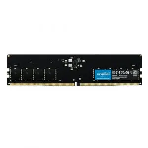 Crucial RAM 16GB (1 X 16GB) DDR5 4800MHz CL40 SODIMM Laptop Memory (CT16G48C40S5,Black)