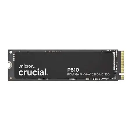 Crucial P510 1TB PCIe Gen5 NVMe 2280 M.2 Internal SSD (CT1000P510SSD8)