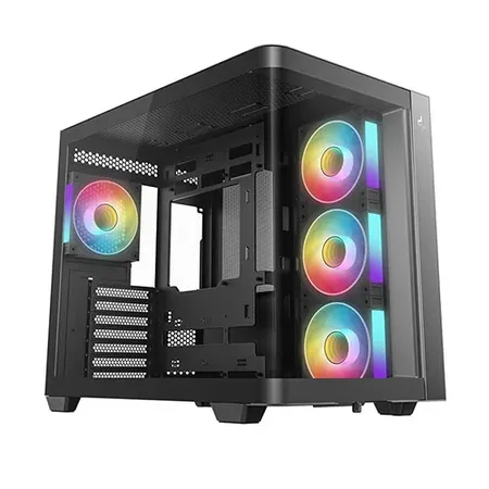 DEEPCOOL CG530U 4F ARGB ATX Mid Tower Cabinet ( Black )