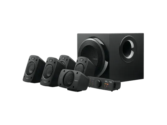 Logitech Z906 5.1 Channel Surround Sound Speaker System - Black