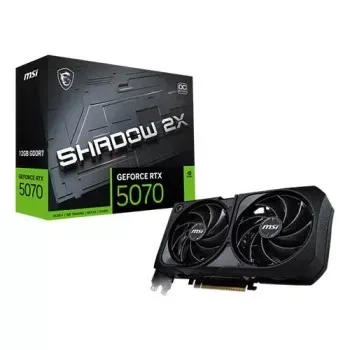 MSI RTX 5070 Shadow 2X OC 12GB GDDR7 Graphics Card (G5070-12S2C)