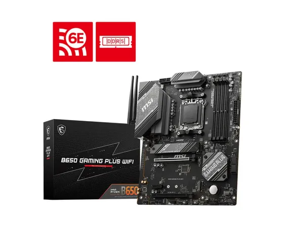 MSI B650 GAMING PLUS WIFI AMD AM5 MOTHERBOARD