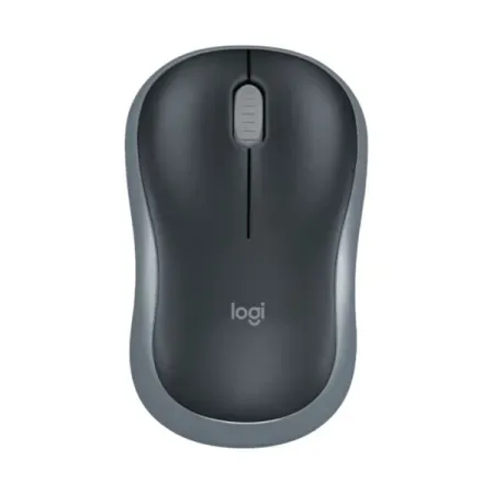 LOGITECH M185 Wireless Ambidextrous Gaming Mouse ( M185-GREY ) ( 1000DPI / 3 Macro Buttons ) ( Grey )