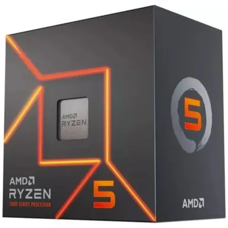 AMD Ryzen 5 7500F Processor (6 Cores, 12 Threads, Max. Boost Clock Up To 5GHz, AM5 Socket and 38MB Cache)