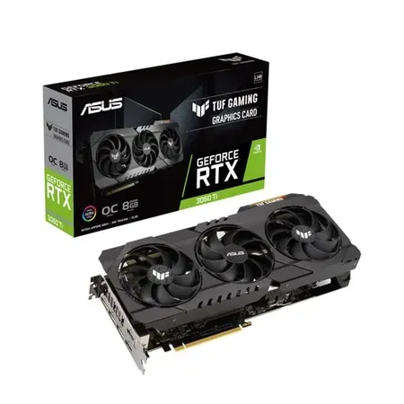 ASUS TUF Gaming GeForce RTX 3060 Ti V2 OC Edition 8GB GDDR6 with LHR Graphic Card TUF-RTX3060TI-O8G-V2-Gaming