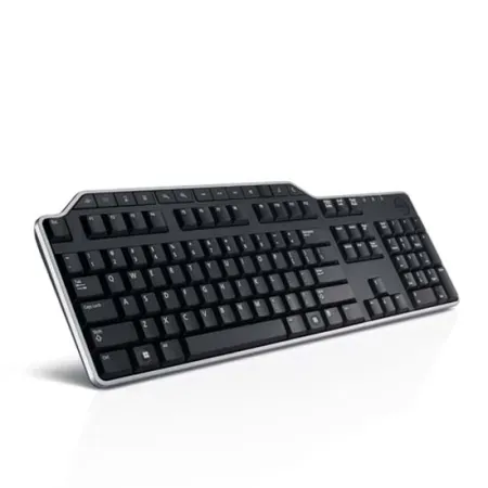 Dell KB522 Wired Business Spill-Resistant Multimedia Keyboard with Dual USB Ports