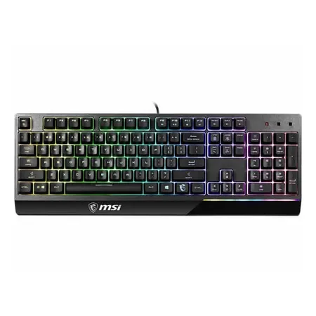 MSI Vigor GK30 RGB Full Size Semi Mechanical Wired Gaming Keyboard ( Black )