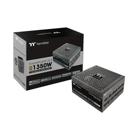 Thermaltake Toughpower GF3 1350W 80 Plus Gold Fully Modular Power Supply (PS-TPD-1350FNFAGD-4)