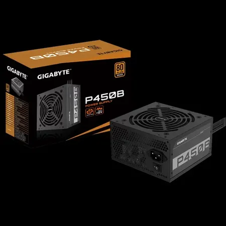 GIGABYTE 450W P450B 80 PLUS BRONZE NON MODULAR SMPS