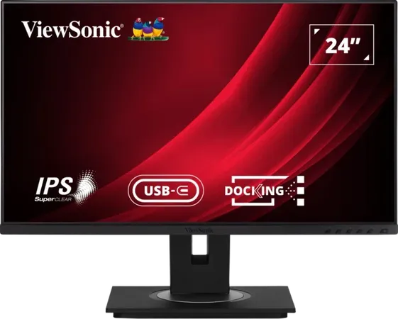 VIEWSONIC VP2456 24 Inch FHD 60Hz IPS Panel 100% SRGB 5MS Adaptive Sync Professional Monitor