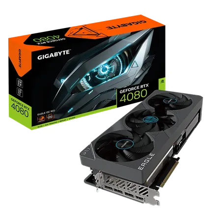 Gigabyte GeForce RTX 4080 Eagle OC 16GB GDDR6X Graphic Card GV-N4080EAGLE-OC-16GD