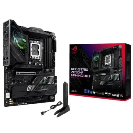 Asus ROG STRIX Z890-F Gaming WIFI ATX DDR5 Intel Motherboard Supports Core Ultra Processors (Series 2) LGA1851 Socket