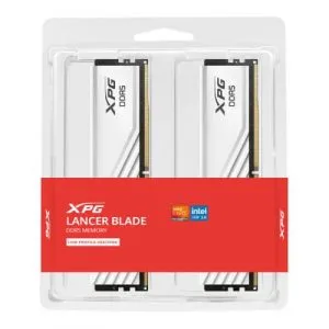 Adata XPG Lancer Blade White 32GB (16GBx2) 6000MHz CL30 DDR5 Desktop RAM