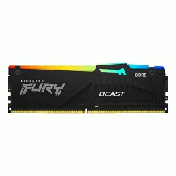 Kingston Fury Beast RGB EXPO 32GB (16GBx2) DDR5 6000MHz Desktop Memory (Black) KF560C30BBEAK2-32