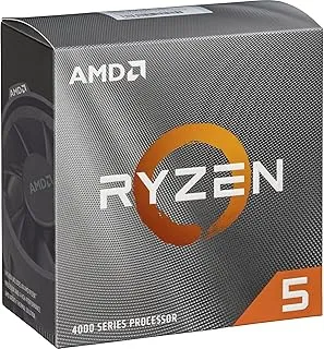AMD 4000 Series Ryzen 5 4500 Desktop Processor 6 cores 12 Threads 11 MB Cache 3.6 GHz Up to 4.1 GHz AM4 Socket 300, 400, 500 Series Chipset (100-100000644BOX)