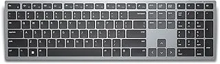 Dell KB700 Pro Plus Keyboard, Wireless, Hot Keys, Bluetooth 5.0, USB, Quiet Scissor‑Switch with Numeric Keypad, Bluetooth 5.0 (USB Receiver), 36‑Month Battery, 3 Years Advanced Exchange Service