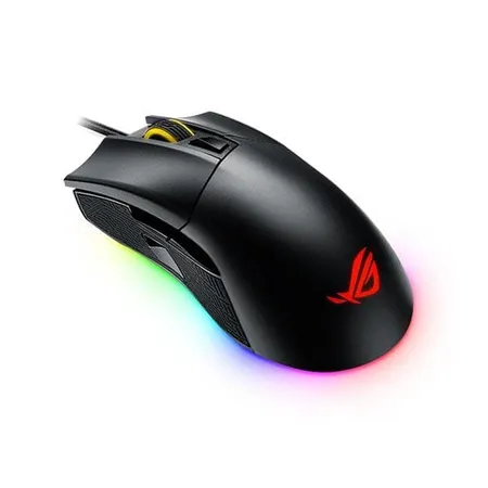 ASUS ROG Gladius 2 Wired Ergonomic RGB Optical Gaming Mouse ( ROG-GLADIUS-II ) ( 12000DPI / 6 Macro Buttons ) ( Black )
