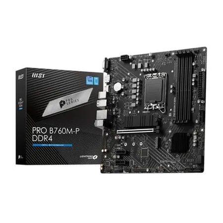 MSI Pro B760M-P DDR4 M-ATX Motherboard