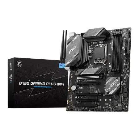 Msi B760 Gaming Plus Wifi Lga1700 Atx Motherboard (B760-GAMING-PLUS-WIFI)