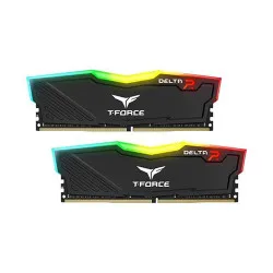 TEAMGROUP T-Force Delta TUF RGB 32GB ( 16GB x 2 ) 3200MHz DDR4 RAM ( Black ) ( CL16 )