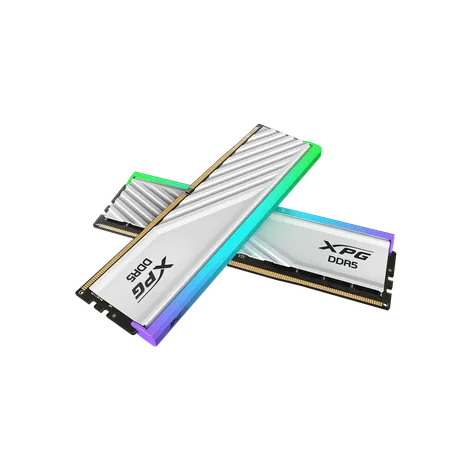 XPG LANCER RGB 16GB (1 * 16 GB) DDR5 6000 MHZ (CL36-38-38) DESKTOP MEMORY RAM - AX5U6000C3616G-SLABRWH (WHITE)