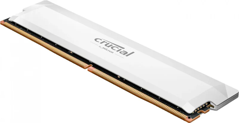 CRUCIAL PRO OVERCLOCKING 16GB DDR5-6000 UDIMM CL36 WHITE RAM CP16G60C36U5W