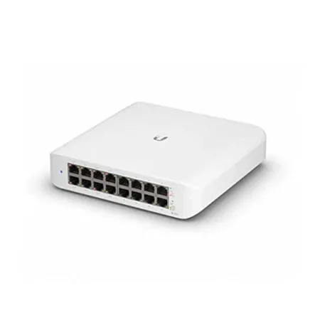 Ubiquiti USW-LITE-16-POE Wall Mountable 16-port Layer 2 PoE switch with Fanless Cooling