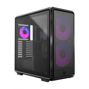 Cooler Master MasterFrame 600 Mesh Black ARGB E-ATX Mid Tower Cabinet with High-Airflow Mesh Panel, Modular Open-Frame Inspired Design, Addressable RGB Lighting And Up To 420mm Radiator Support
