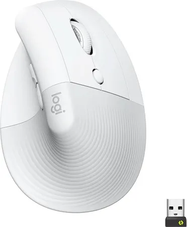 LOGITECH LIFT VERTICAL ERGONOMIC MOUSE WIRELESS ROSE/DARKROSE