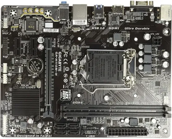 GIGABYTE 110MH LGA1151Socket Micro-ATX Intel H110 Chipset DDR4 Motherboard for Desktop