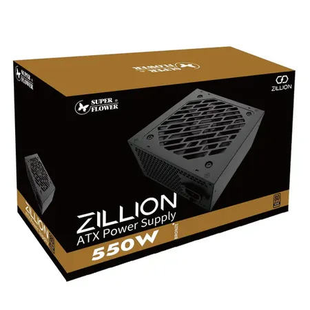 Super Flower Zillion DB 550W Bronze High Efficiency ATX Non Modular Power Supply