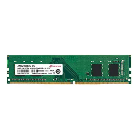 Transcend JetRam 8GB (1 X 8GB) DDR4 3200 MHz CL22 Desktop RAM (JM3200HLG-8G)
