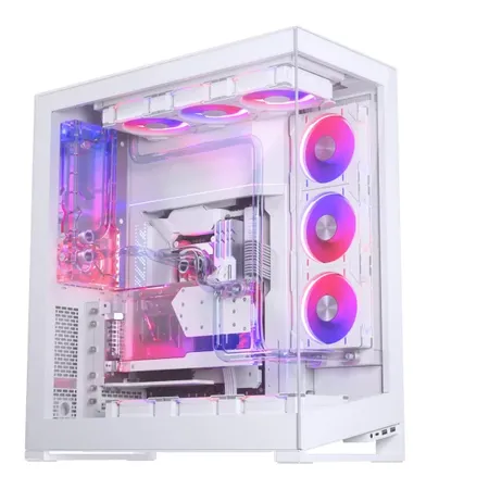 Phanteks NV7 Showcase Full-Tower Chassis (PH-NV723TG_DMW01), Matte White
