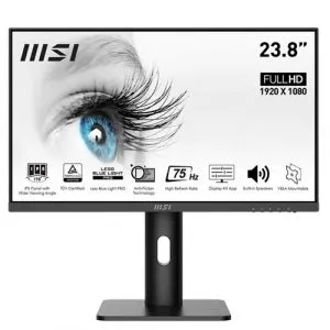 MSI Pro MP243P 24 Inch FHD 75Hz IPS Panel 97% SRGB 5ms AMD Free Sync Professional Business Monitor