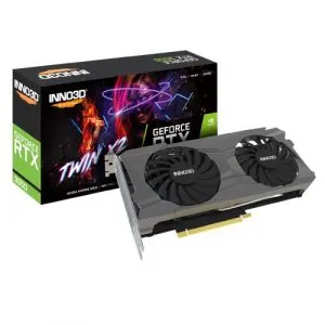 INNO3D GEFORCE RTX 3050 TWIN X2 Graphic Card N30502-08D6-1190VA42