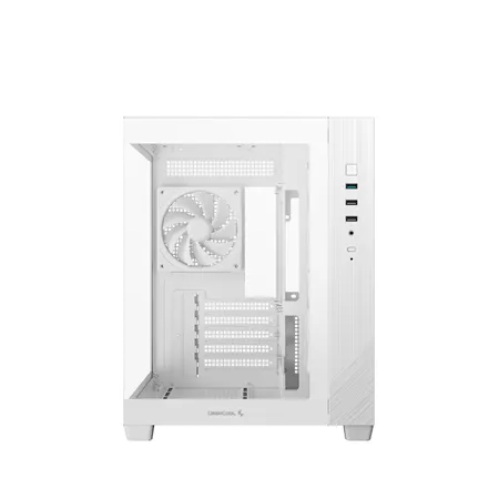 Deepcool CG330 3F Micro ATX Mid Tower Cabinet White (R-CG330-WHNGM3-G)