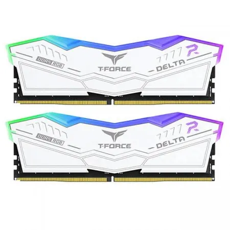 TeamGroup T-Force Delta RGB 32GB (2x16GB) DDR5 White (FF4D532G6400HC40BDC01)