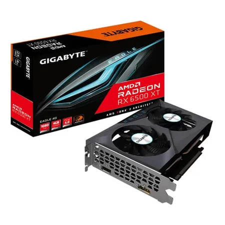 Gigabyte RX 6500 XT Eagle 4GB Gaming Graphics Card GV-R65XTEAGLE-4GD