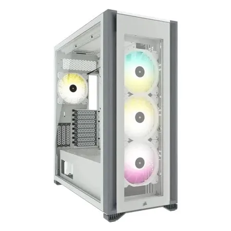 CORSAIR ICUE 7000X RGB (ATX) Full Tower Cabinet With Tempered Glass Side Panel (White)